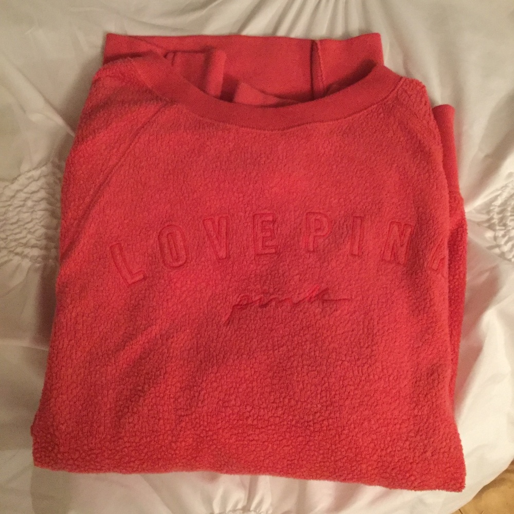 VS Pink Red Sweater